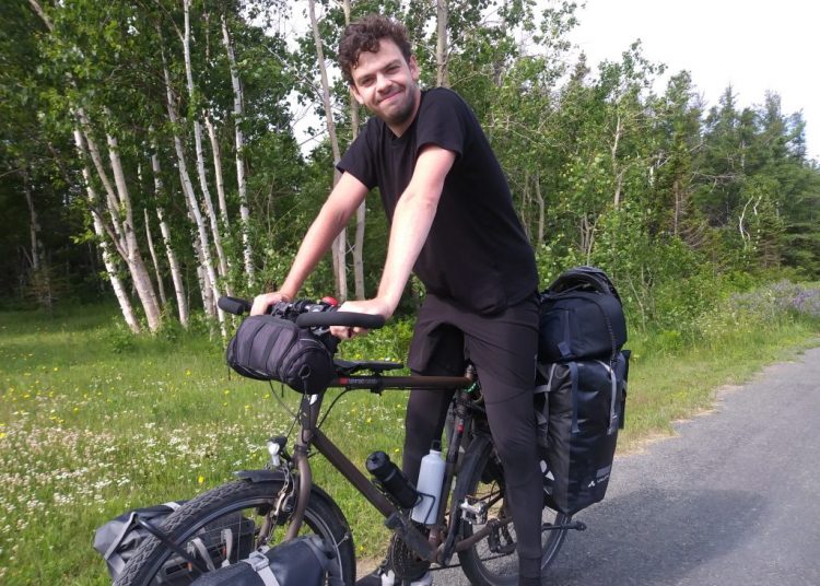 In search of meaning: The Canada-wide route of the environmental cyclist Elliot Tristram
