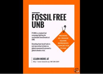 Calling all UNB alumni to support fossil fuel divestment