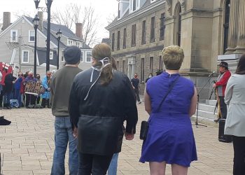 Wolastoqey and Fredericton allies rally in solidarity with Mi’kmaw lobster fishers