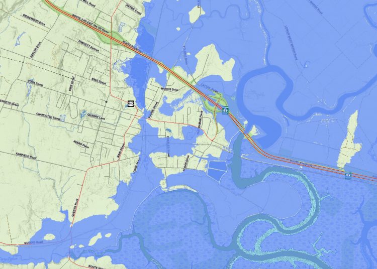 New maps show Sackville faces worsening flood risks