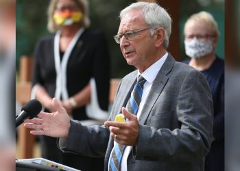 Our beloved leader himself, Blaine Higgs.