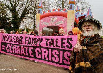 Green groups gather to denounce the ‘Nuclear Fairy Tale’ at international Nuclear Energy Summit