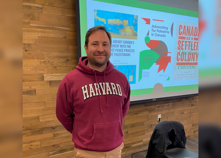 Mount Allison audience hears how Canada’s ‘settler-colonialism’ explains its support for Israel’s slaughter of Palestinians