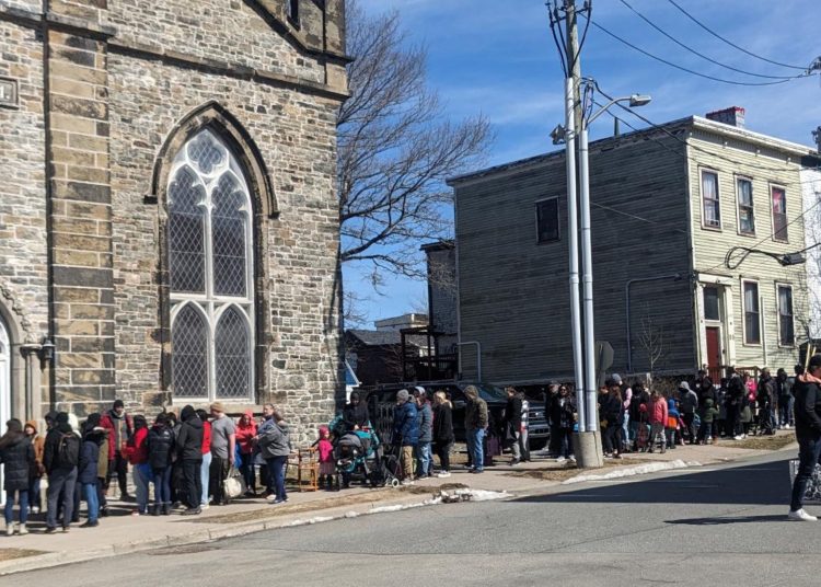 Hundreds attend Free Store 2.0 in Saint John, highlighting the need for more mutual aid