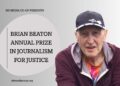 Nominations open for Brian Beaton Annual Prize in Journalism for Justice