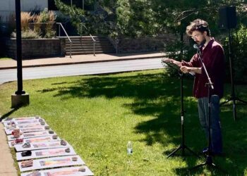 Names of more than 21,600 children killed in Gaza Strip read aloud by New Brunswick activists