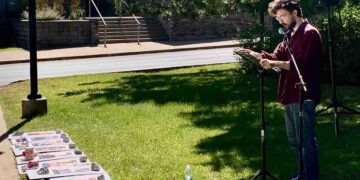 Names of more than 21,600 children killed in Gaza Strip read aloud by New Brunswick activists